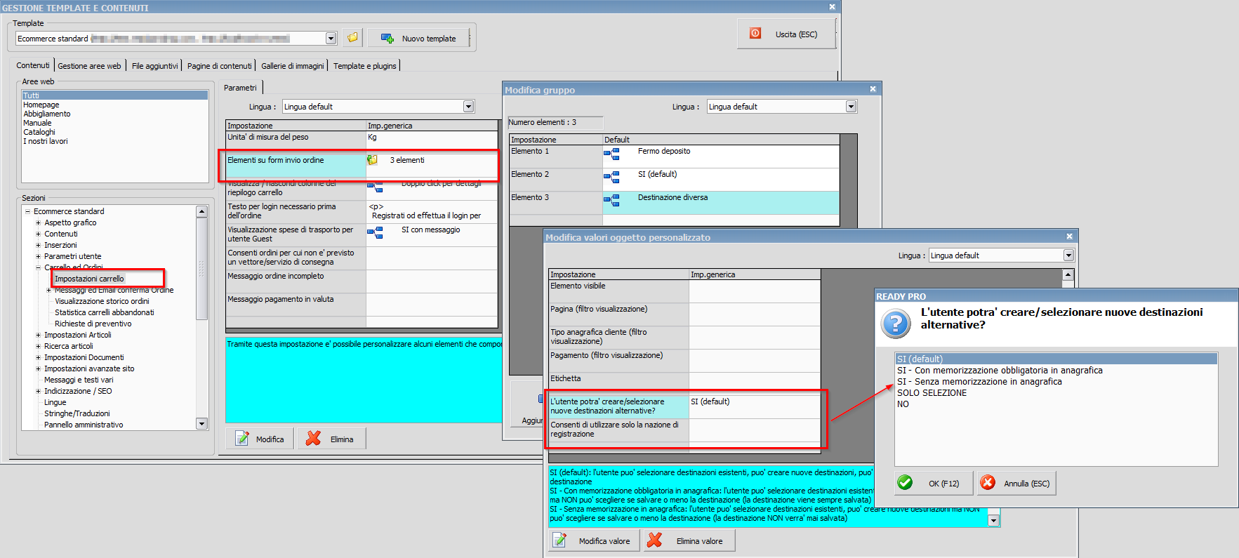 Stato di avanzamento spedizione tipo  - Ready Pro - Gestione  messaggistica e mailing - Software Gestionale Ready Pro - Forum di supporto  tecnico :: Indice