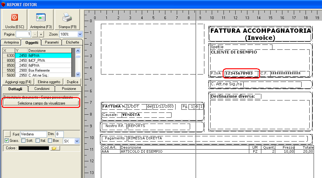 Modulo Fattura Accompagnatoria Per Aziende E Privati - Ready Pro ...